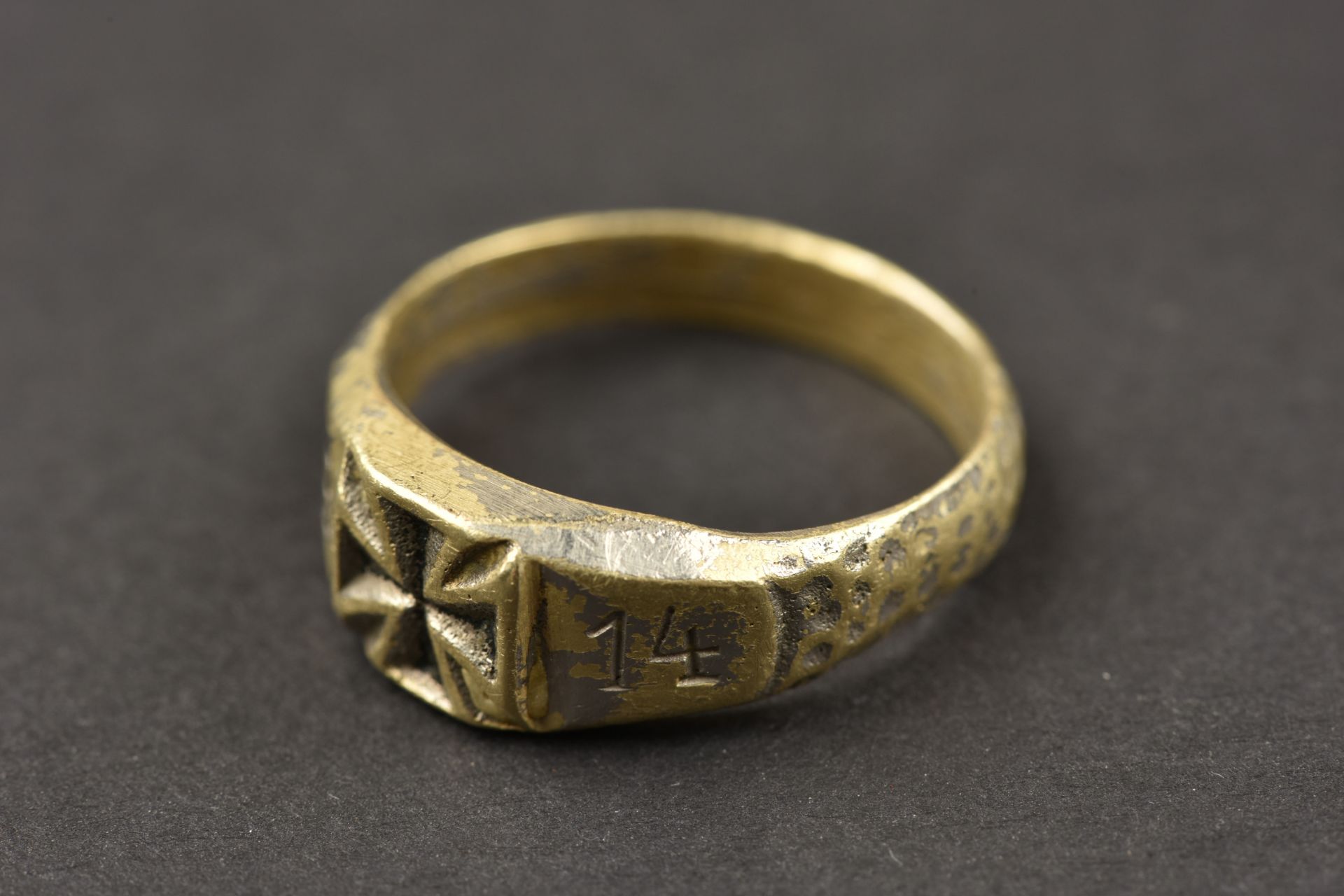 Bague WWI. WWI ring. - Bild 2 aus 3