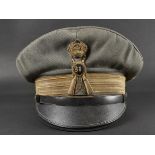 Casquette de capitaine du 81eme Regiment dInfanterie Torino. Captain s cap, 81st Torino Infantry Re