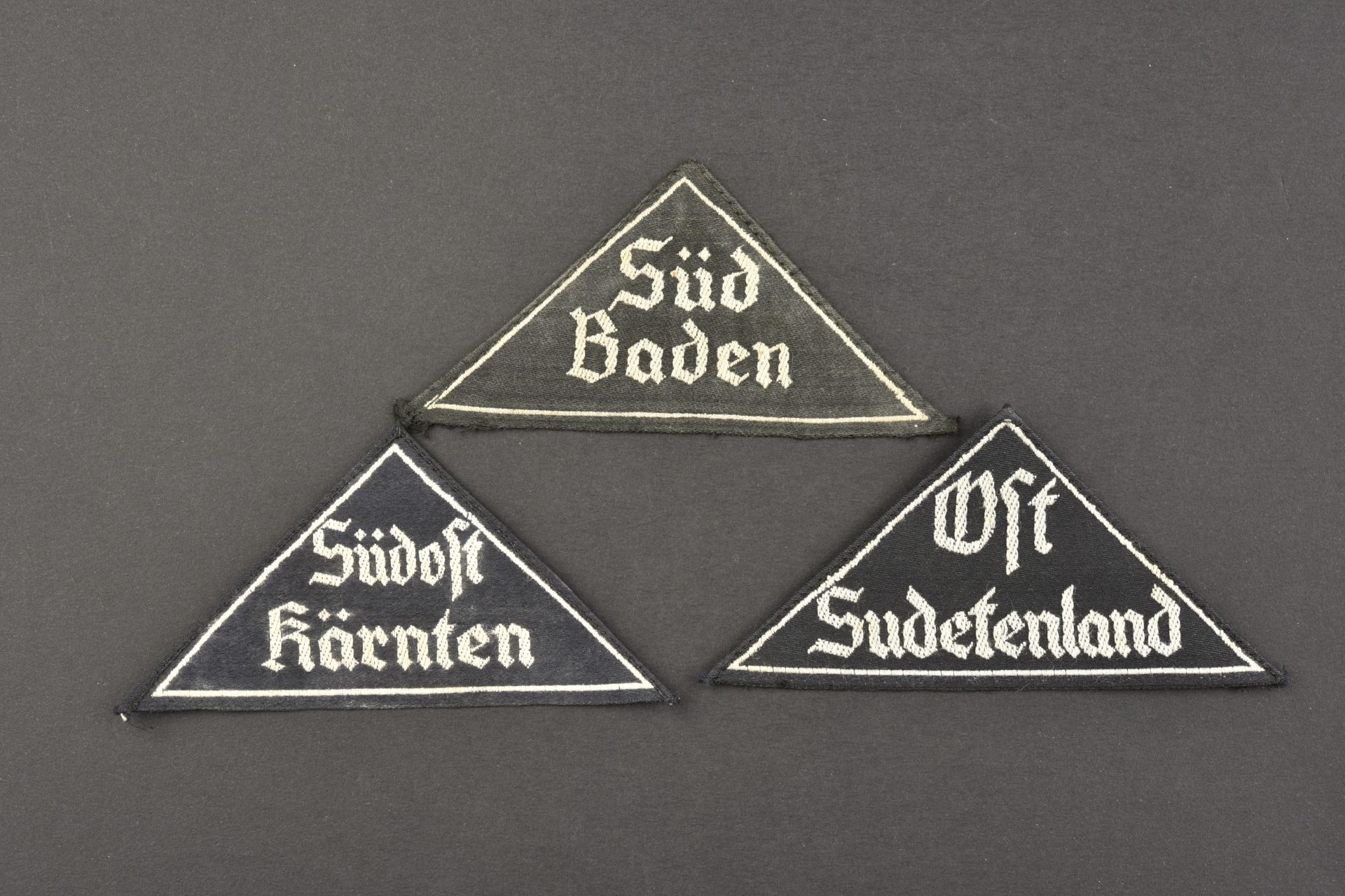 Triangles de bras BDM. BDM arm triangles.