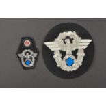 Insigne d officier Schuma Polizei. Schuma Polizei officer s badge.