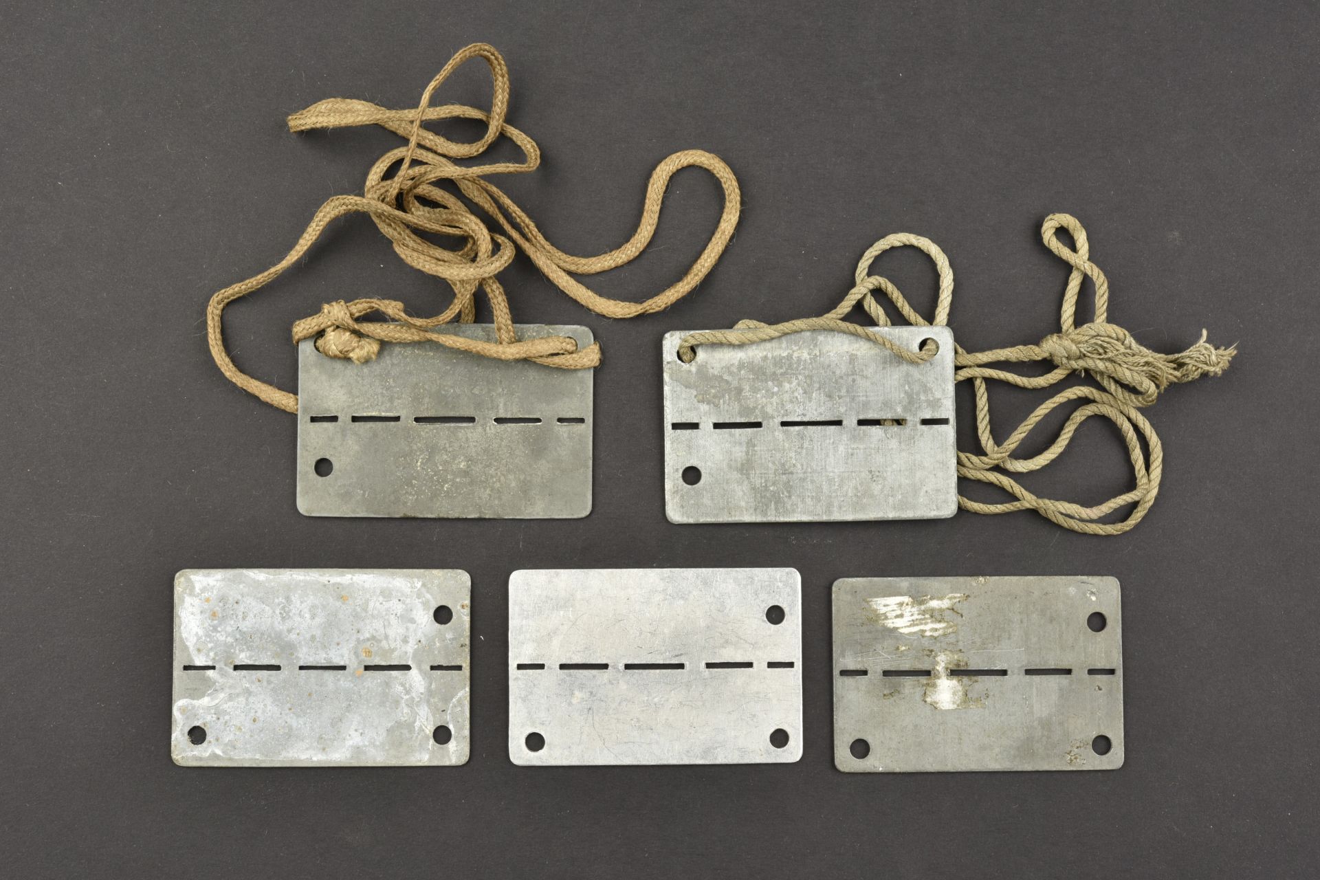 Plaques d identite Stalag. Stalag identity plates. - Image 2 of 2