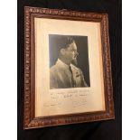 Photo dedicacee de Italo Balbo. Signed photo of Italo Balbo.