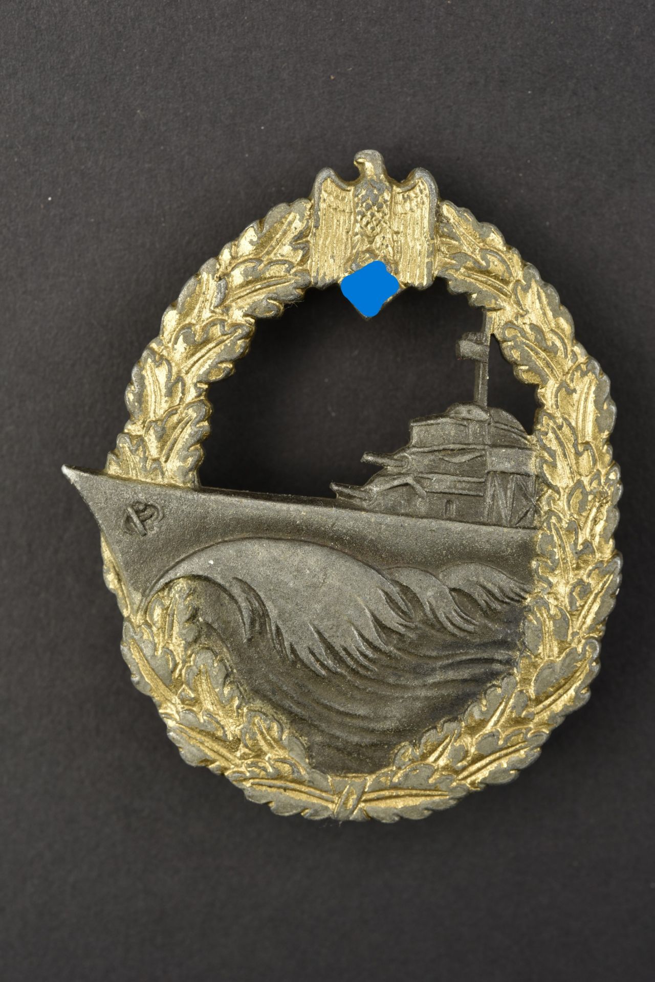 Insigne de guerre destroyer. Destroyer war badge.