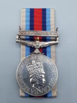 Operational Service Medal with 'Afghanistan' Clasp engraved to 25238195 Highlander W.W. McKenna,