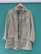 A British Amy 1960 Pattern olive green Combat Smock