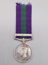 General Service Medal with 'Palestine 1945-48' Clasp engraved to AS3720 Pte. N. Letuka, Africa