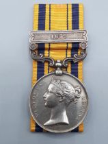 South Africa Medal with '1879' Clasp engraved to 2248 Sergeant H. Martin, 91st Regiment