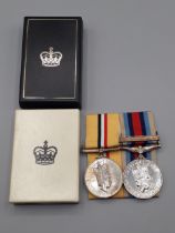 Two; Iraq Medal and Operational Service Medal with 'Afghanistan' Clasp engraved to 25196923 Pte. L.