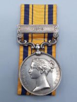 South Africa Medal with 1879 Clasp engraved to 2289 Lance Corporal G. Tomalin, 91st Foot, Princess