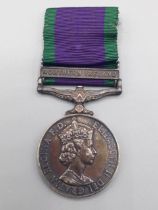 Campaign Service Medal with 'Northern Ireland' Clasp engraved to 24307812 Lane Corporal M. Rutter,