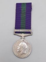 General Service Medal with 'N.W. Persia' Clasp engraved to 5329885 Pte. W.T. Eacott, Royal Berkshire