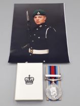 Operational Service Medal with 'Afghanistan' Clasp engraved to P0543901 Marine M.P. Dodd, Royal