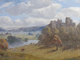 CAMPBELL ARCHIBALD MELLON (1876-1955). Goodrich Castle, recto; a view on the Wye near Symonds Yat,