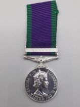 Campaign Service Medal with 'Borneo' Clasp engraved to 23908841 Guardsman J. Reed, Scots Guards