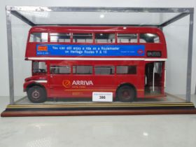 A limited edition Sun Star 1:24 scale London Transport Routemaster Bus RM2217-CUV217C, No.603/