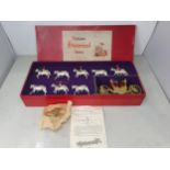A boxed Britains Historical Series No.1470 'The State Coach' contents Ex, box F (lid edges torn)