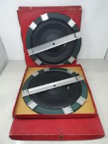 Two boxed Hornby 0 gauge No.2 Turntables