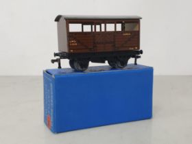 A boxed Hornby Dublo D1 LMS Cattle Truck, mint condition. Superb box dated 7/50 with regional