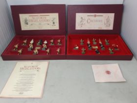 A boxed Britains limited edition No.001269 Seaforth Highlanders Set and a boxed Britains limited