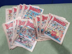 A box of 1970's and 80's 'The Dandy' Comics