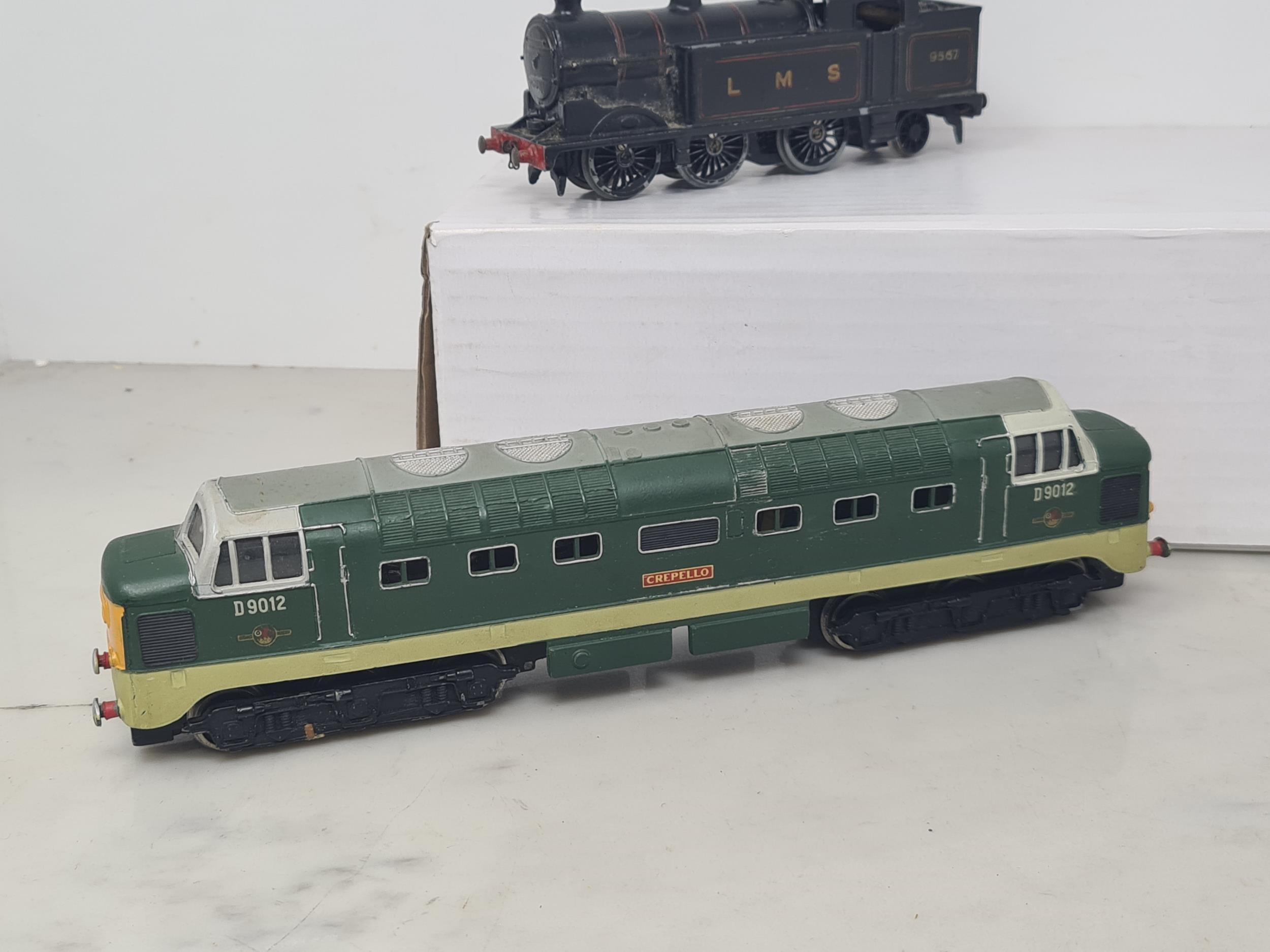 Two unboxed Hornby Dublo 2-rail 0-6-0T Locomotives, an unboxed 2-rail 'Crepello' (one bogie loose - Image 7 of 10