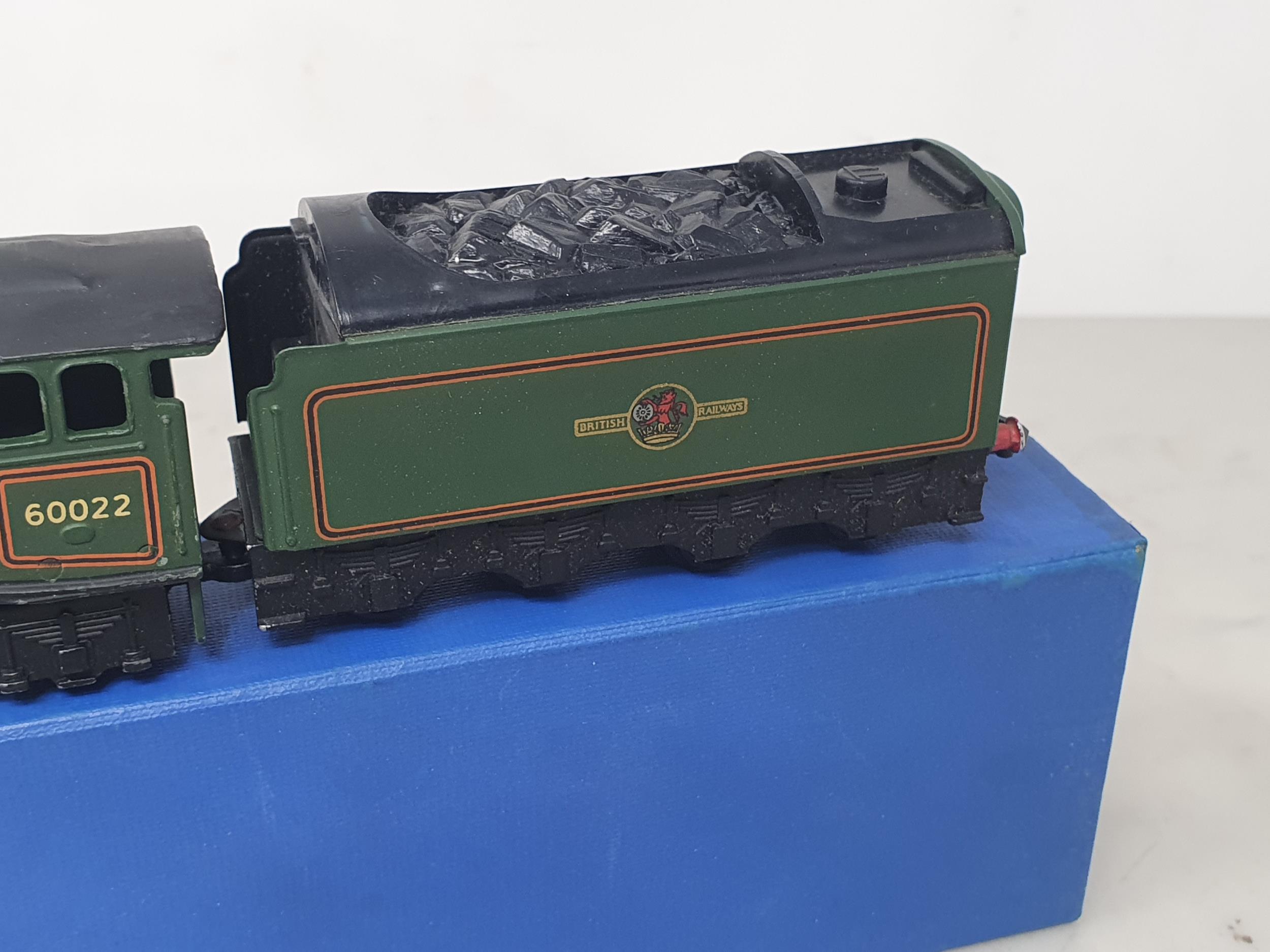 A boxed Hornby Dublo 3211 nickel silver 'Mallard' Locomotive, unused and in mint condition showing - Image 6 of 7