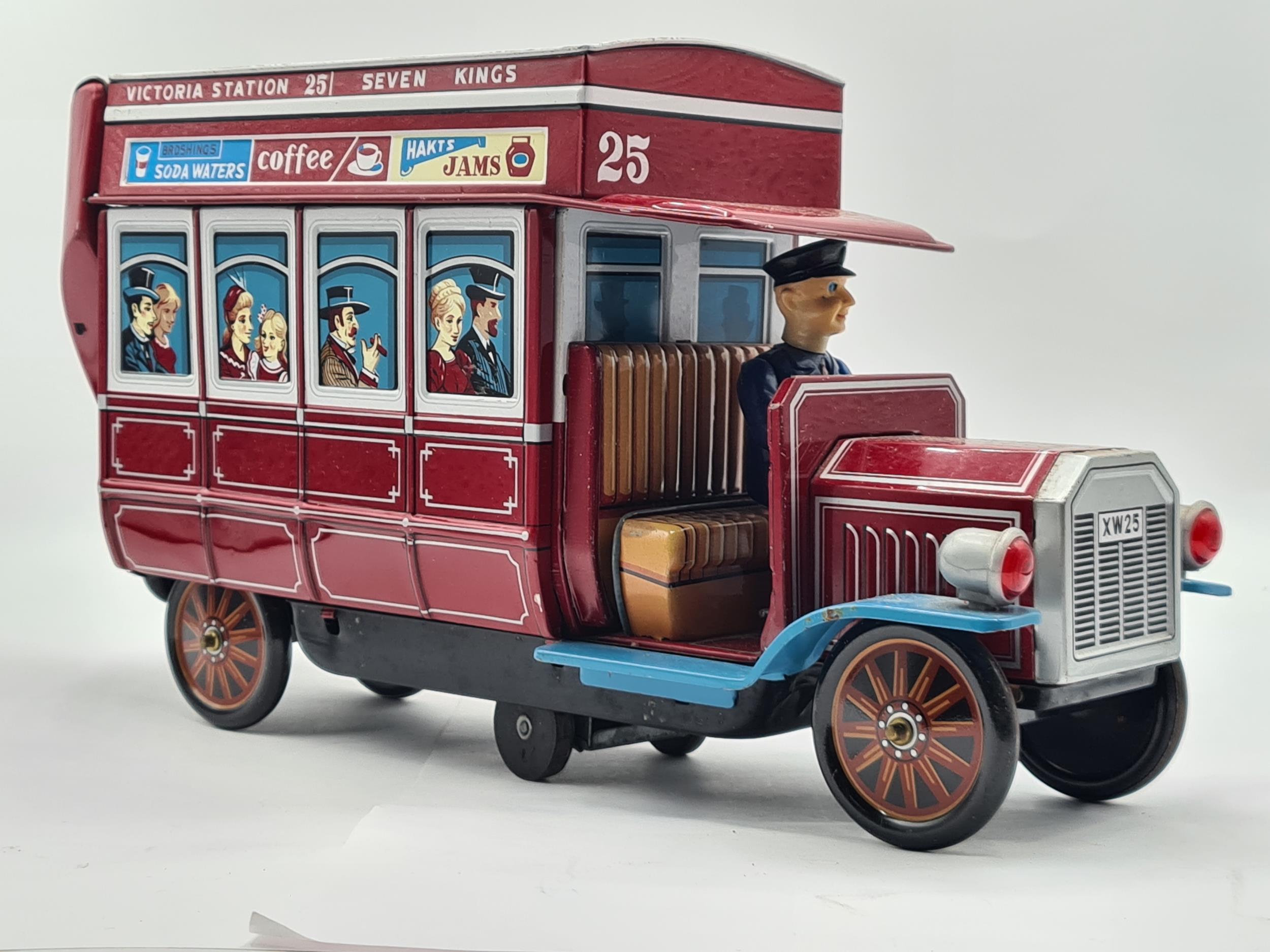 A battery operated tinplate Bus - Image 3 of 3