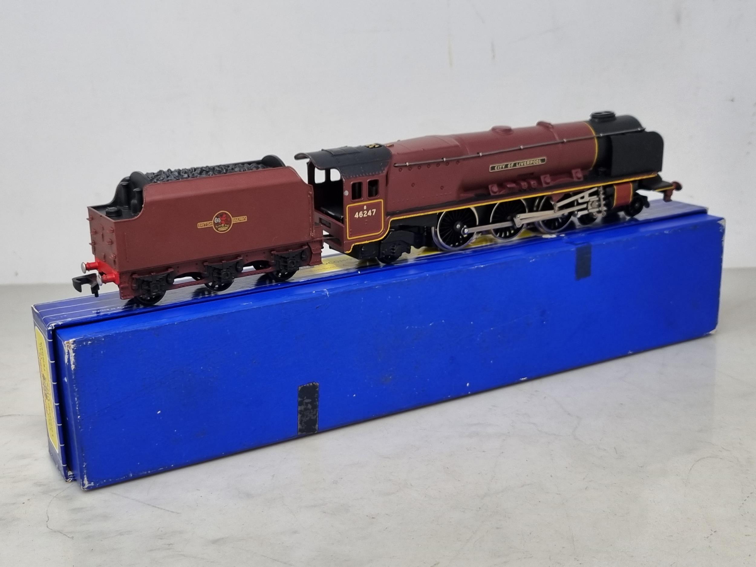 A boxed Hornby Dublo 3226 'City of Liverpool' Locomotive, unused in mint condition. Locomotive shows - Image 3 of 3