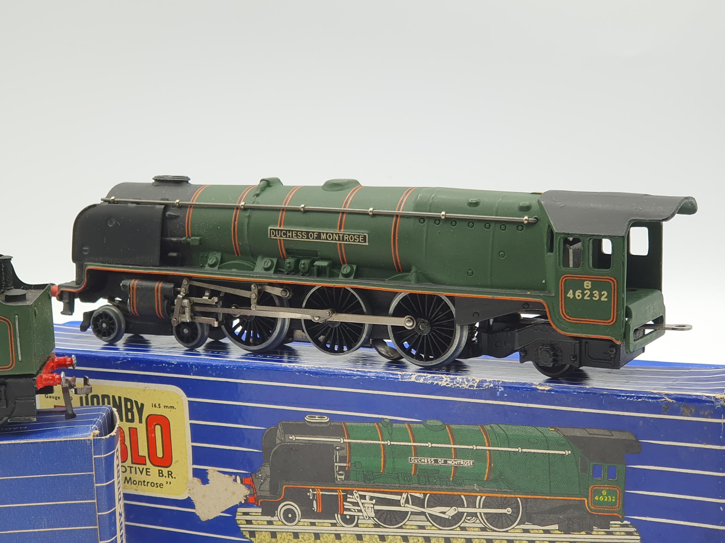 A rare boxed Hornby Dublo L12 'Duchess of Montrose', unused and in mint condition. Showing no - Image 3 of 6