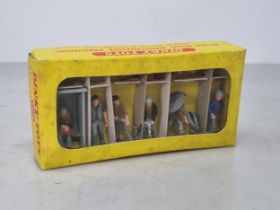 A boxed Dinky Toys No.010 Road Maintenance Personnel, Nr M-M, box Ex