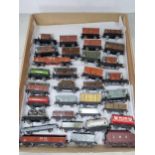 Hornby Dublo, over thirty 3-rail Wagons to include SR Brake, Meat, Open and an Atholl Tender,