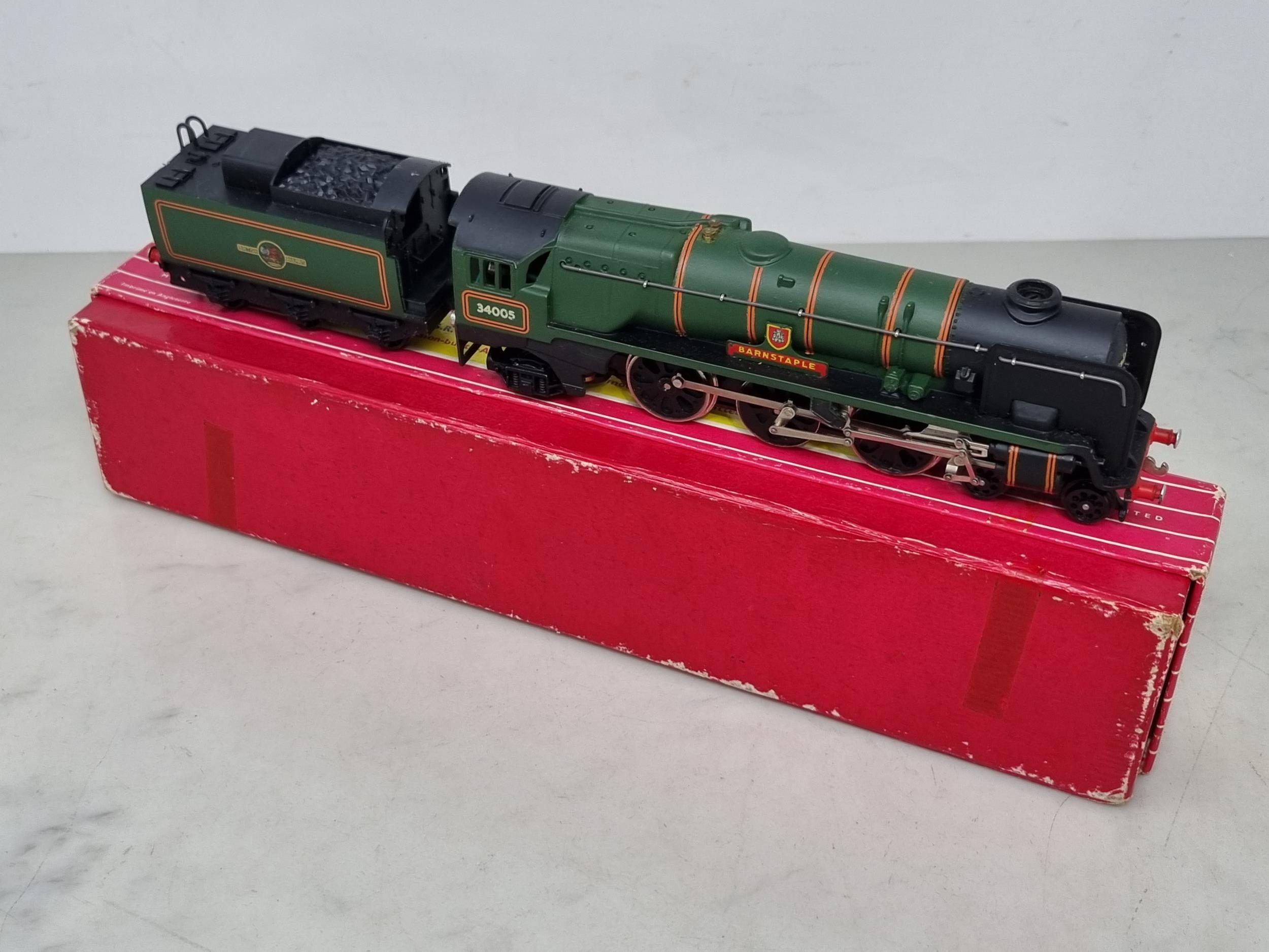 A boxed Hornby Dublo 2235 'Barnstaple' Locomotive, unused in mint condition. Box is in excellent - Image 2 of 3