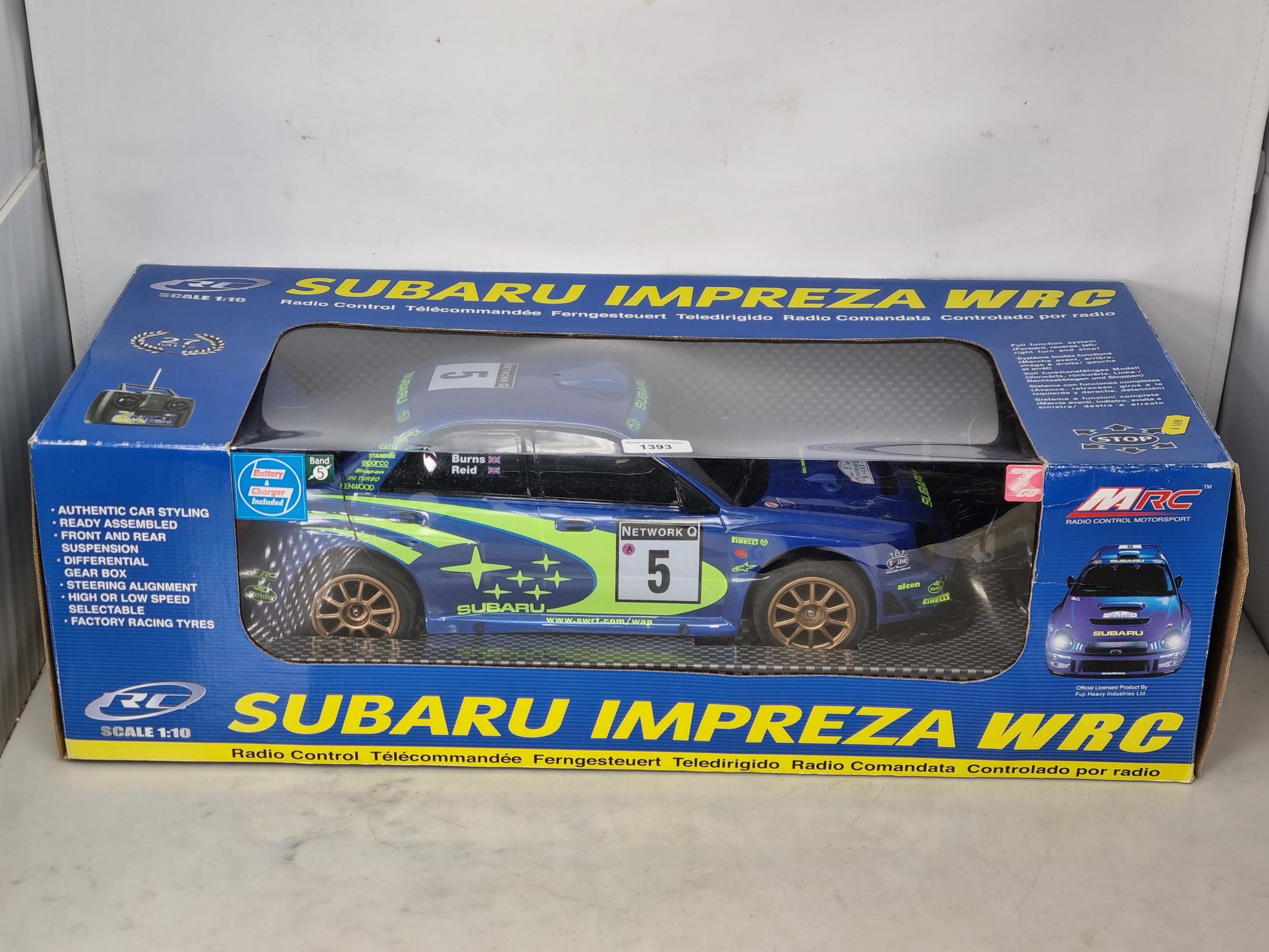 A boxed 1:10 scale Radio Control Subaru Impreza WRC - Image 2 of 3