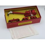 A boxed Hornby Dublo Export 4820 Breakdown Crane, unused. Crane in mint condition showing no signs