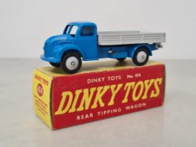 A boxed Dinky Toys No.414 blue and grey Farm Produce Wagon, Nr M, box Ex plus