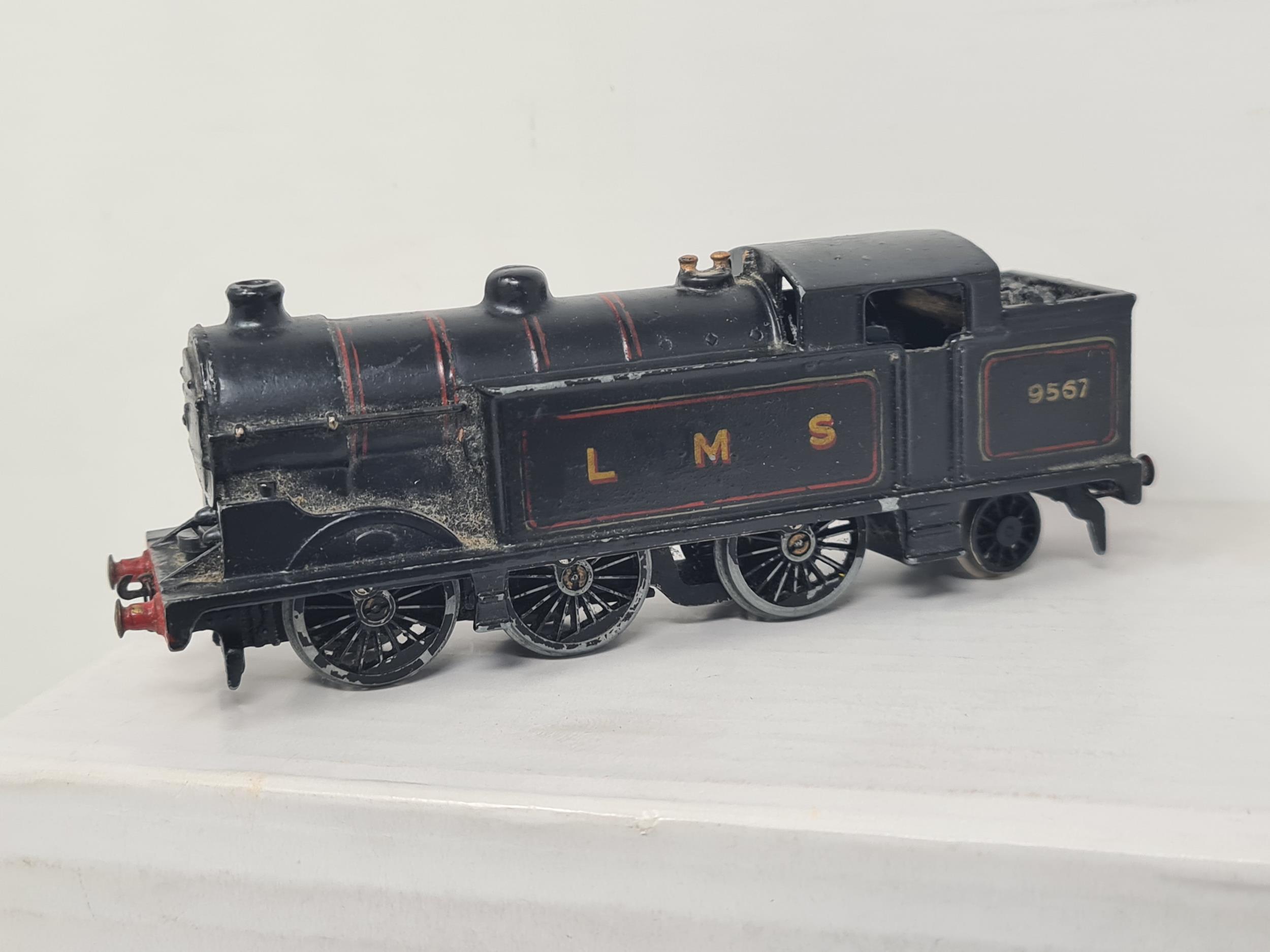 Two unboxed Hornby Dublo 2-rail 0-6-0T Locomotives, an unboxed 2-rail 'Crepello' (one bogie loose - Image 4 of 10