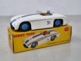 A boxed Dinky Toys No.133 Cunningham C.5R Racer, Nr M-M, box Ex