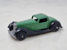 A Dinky Toys No.36b dark green Bentley, Nr M-M