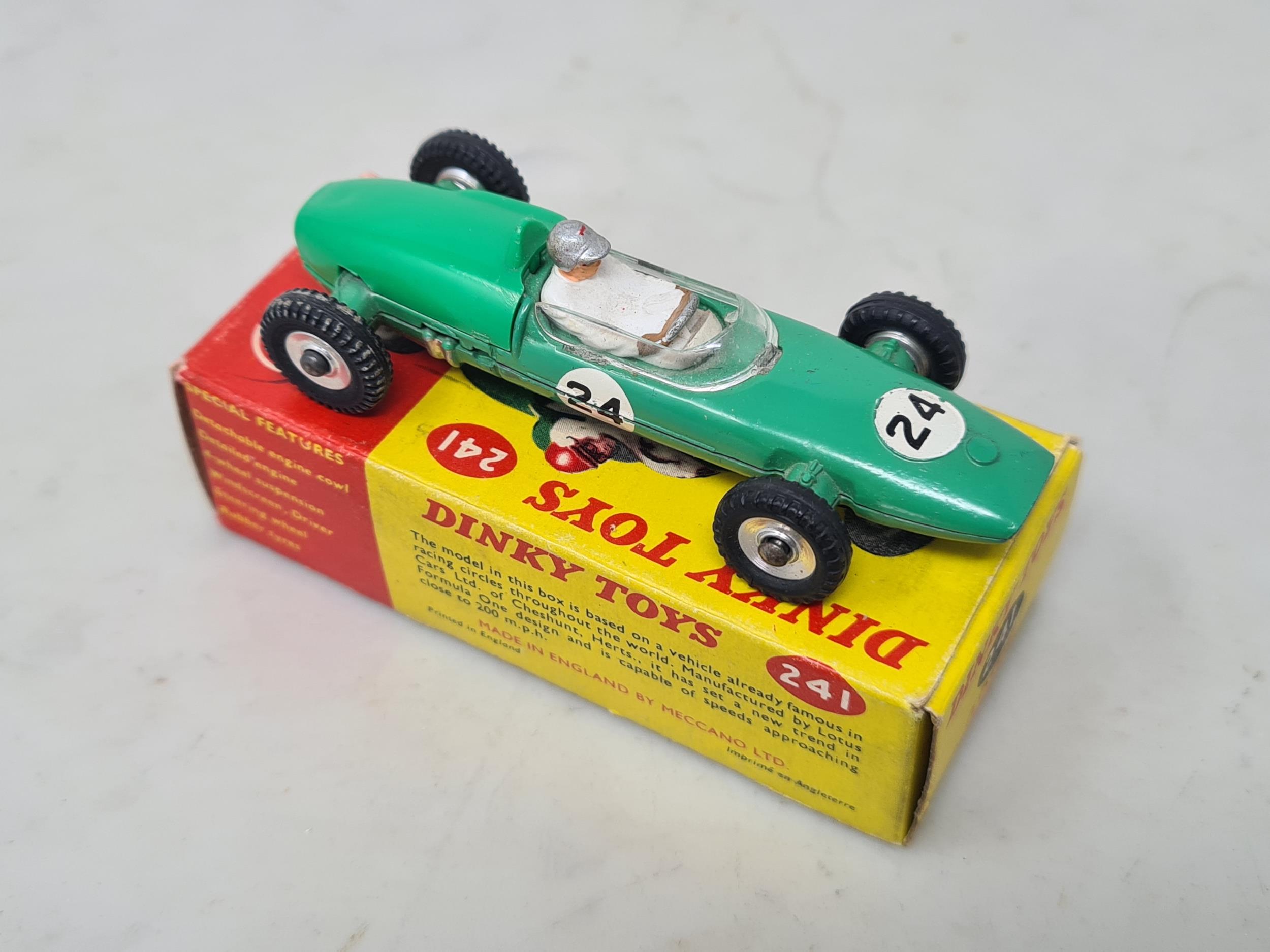 A boxed Dinky Toys No.241 Lotus Racing Car, Ex plus, box Ex - Image 2 of 3