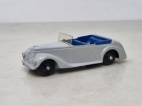 A Dinky Toys No.38e grey Armstrong-Siddeley Coupe, Nr M-M
