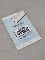 Set of Hornby Dublo Operating Instructions for CPR Set. A rare opportunity to purchase a set of