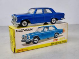 A boxed Dinky Toys No.160 Mercedes-Benz 250SE (slight mark to passenger door), VG-Ex, box Ex with