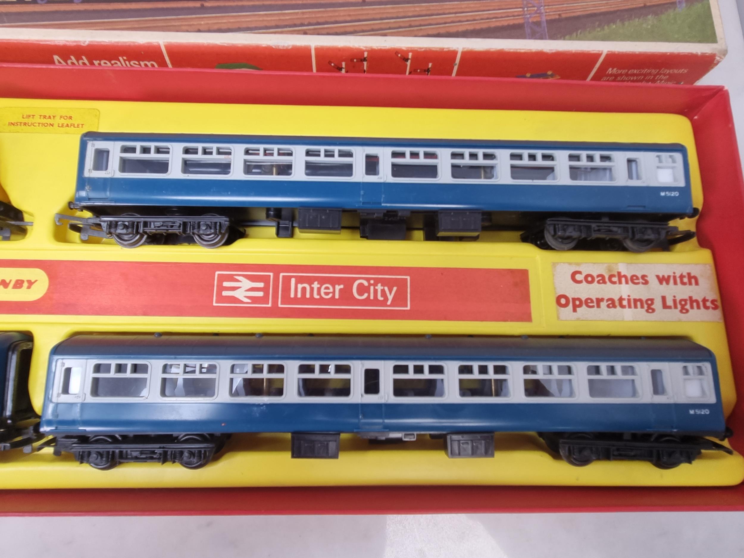 A boxed Triang Hornby R644A Intercity Set with operating lights, all VG - Image 3 of 3