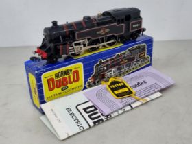 A boxed Hornby Dublo 3218 2-6-4T Locomotive Running No.80059, unused and in mint condition. Shows no
