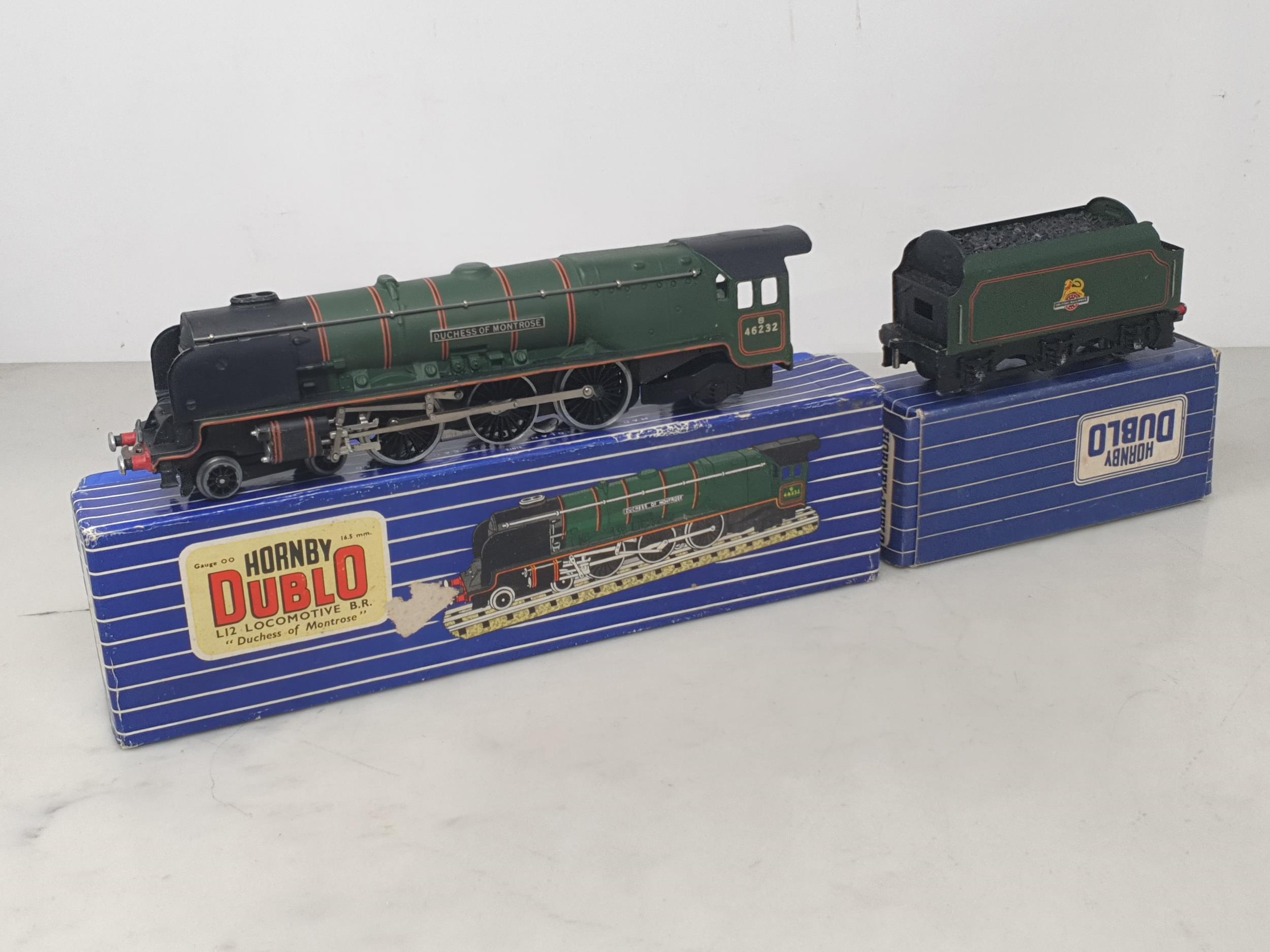 A rare boxed Hornby Dublo L12 'Duchess of Montrose', unused and in mint condition. Showing no - Image 4 of 6