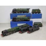 Two boxed Hornby Dublo EDL12 matt 'Duchess of Montrose' with boxed D12 Tender and unboxed Tender (