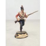 A painted lead Soldier by Charles C. Stadden depicting a Private of 41st Welch Regiment of Foot,