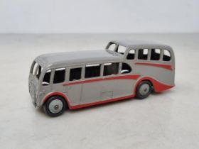 A Dinky Toys 29f grey Observation Coach in mint condition, ideal for the layout