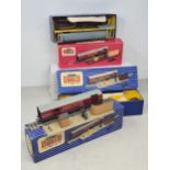 Two boxed Hornby Dublo 3400 T.P.O Mail Van Sets and a 2400 Mail Van Set