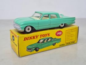 A boxed Dinky Toys No.148 green Ford Fairlane, VG, box Ex